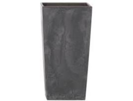 Vaso  Urbi Square Beton Efect (Cinzento - 32.5 x 32.5 x 61 cm)