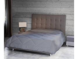 Colcha  Quilt Kevin Cinzento (260 x 250 cm)