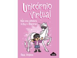 Livro Bia e o Unicórnio - Unicórnio Virtual de Dana Simpson (Português)