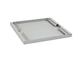 SHELF WITH PERFORATION 1U 550MM