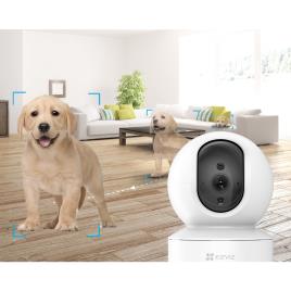 EZVIZ Câmara de Vigilância de Interior TY1, 2K 2560 x 1440, Visão Noturna, Branco
