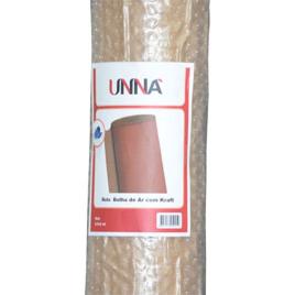 UNNA Rolo Bolhas de Ar com Kraft, 0,50 x 5 m