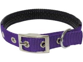 Coleira para Cães BOBY Simples (Roxo - 50 x 2 cm - Nylon)