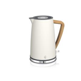 Swan Sk14610whtn, 1,7 L, 3000 W, Branco, Aço Inox.