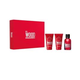 Perfume  Red Wood - Eau De Toilette + Gel De Du Loiune (50ml)