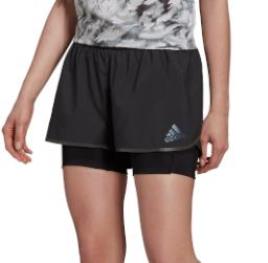 Calções  ADIZERO 2IN1 h31150 Tamanho XS