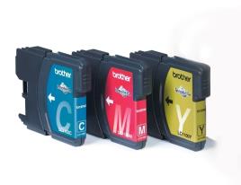 LC1100RBWBP - Amarelo, azul cyan, magenta - original - blister - tinteiro - para  DCP-185, 385, 395, J715, MFC-490, 5490, 5890, 5895, 6890, 790, 795, 990, J615