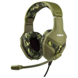 Koch Media Headset Gaming Ps-400 Konix Ps4 One Size Green