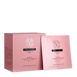 2 IN 1 PRE-PARTY INTIMATE WIPES 10 u