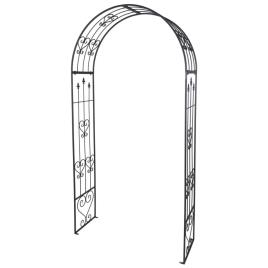 ProGarden Arco para rosas 136 cm metal antracite