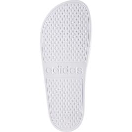Adidas Sandálias De Dedo Adilette Aqua EU 40 1/2 Footwear White / Silver Metal / Footwear White