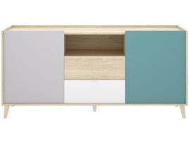 Aparador  NOVA 03K5708665 (Multicor - Melamina - 87x155x43 cm)