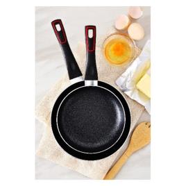 Frigideira Renberg Tasty Preto Alumínio Forjado - Ø 28 cm