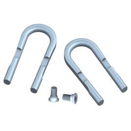 Mola U De Aço 8 One Size Silver