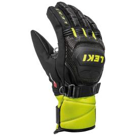 Luvas World Cup Race Coach Flex S Goretex 10-11 Years Black / Ice Lemon