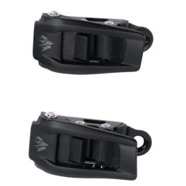 Asym Toe Buckle One Size Black