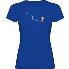 Kruskis Camiseta De Manga Curta Snowboard Track 2XL Royal Blue