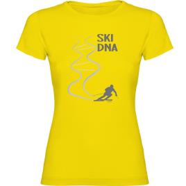 Camiseta De Manga Curta Ski Dna 2XL Yellow
