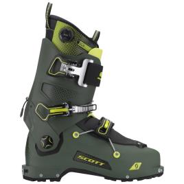 Botas De Turismo Freeguide Carbon 25.5 Military Green / Yellow