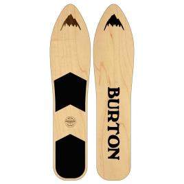 Prancha Snowboard The Throwback 130 Wood / Black
