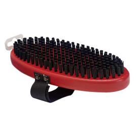 T157o Brush Oval Horsehair One Size Black