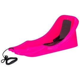 Trenó De Plástico Baby Rider One Size Pink / Black