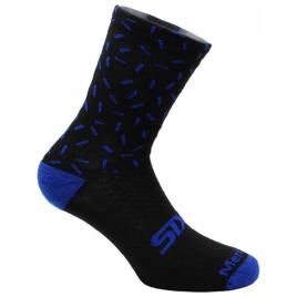 Meias Merinos EU 44-47 Black / Blue Line