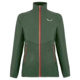 Casaco Polar Paganella Polarlite DE 34 Duck Green / Fluo Coral