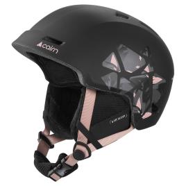 Capacete Meteor M Black Powder Pink Leaf
