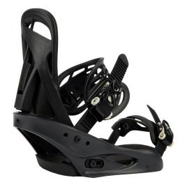 Mulher Com Fixações De Snowboard Citizen L Black