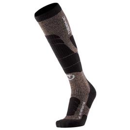 Meias Ski Merino Reflector EU 37-38 Grey / Black