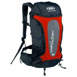 Mochila Snowalker 15l One Size Black / Red