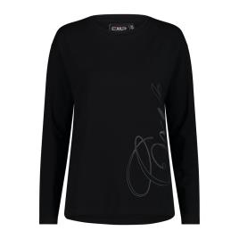 Camiseta De Manga Comprida 31d4456 D34 Black