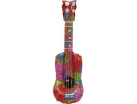 Instrumento Musical  Guitarra Insuflável Com Desenho De Guitarra Espanhola (60 cm)