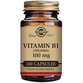 Vitamina B1 (Tiamina)  100 mg (100 Cápsulas)