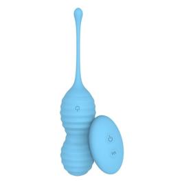 Bolas de Orgasmo  Monsoon Azul Silicone Azul Pastel