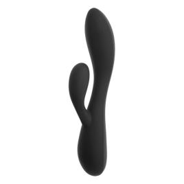 Vibrador Dupla Estimulação  Preto (11,8 cm)