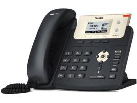 SIP-T21P E2 TELEFONE IP PRETO LCD