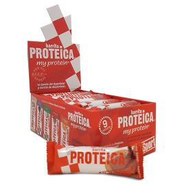 Proteína 24 Unidades Biscoito Energia Barras Caixa One Size Red