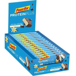 Protein Plus Low Sugar Caixa De Barras Energéticas De Baunilha Das Unidades 35g 30% One Size Blue