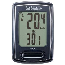 Cateye Computador Bicicletas Velo Wireless+ One Size Black
