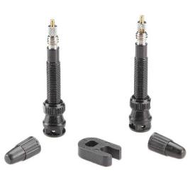 Kit Válvula Tubeless 40 Mm One Size Black