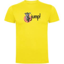 Camiseta De Manga Curta Jump XL Yellow