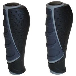 Punhos De Guiador Ergo 130 mm Black / Grey