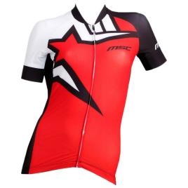 Camisola Manga Curta Claudia Pro L Red / Black