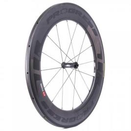 Roda Dianteira Estrada Space Tubular 9 x 100 mm Black / Black