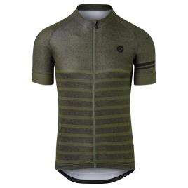 Camisola Manga Curta Melange Essential M Army Green