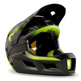 Capacete Downhill Parachute Mcr Mips M Green Lime Matte