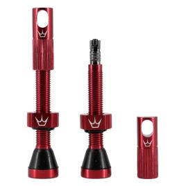 Válvulas Peaty´s Tubeless 42 mm Red