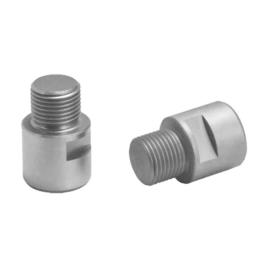 Pedal Axle Extension Kit One Size Silver